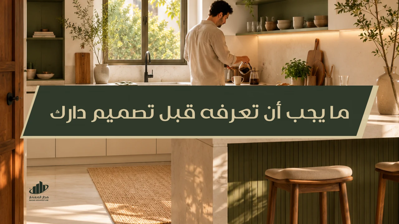 الفراغ الداخلي ليس ديكوراً: ما يجب أن تعرفه قبل تصميم دارك